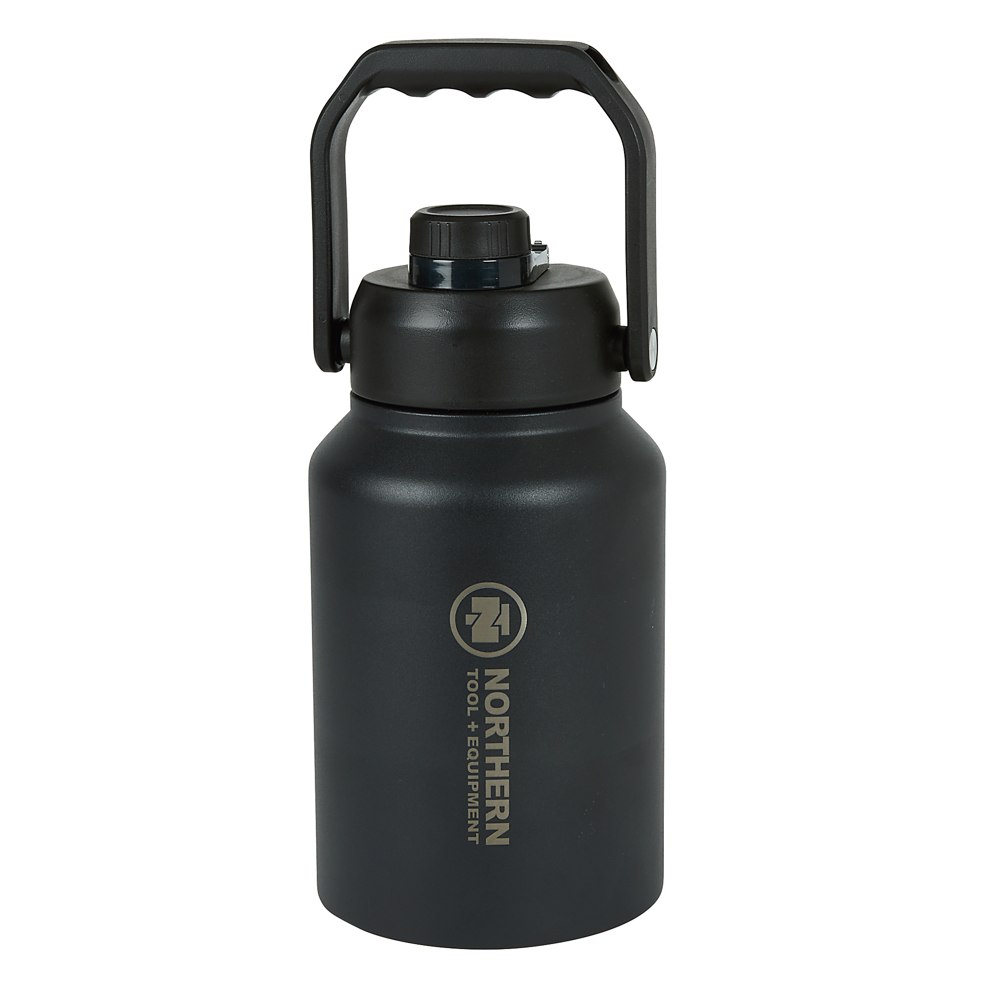 Northern Tool + Equipment Vacuum Insulated Bottle, 64 Oz., Black